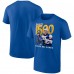 St. Louis Blues Ryan Suter Royal 1500 Career NHL Games T-Shirt