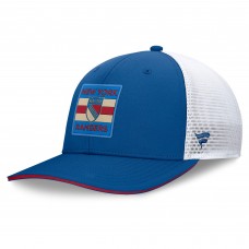 Бейсболка New York Rangers Fanatics Blue/White Centennial Authentic Pro Structured Trucker