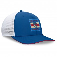 Бейсболка New York Rangers Fanatics Blue/White Centennial Authentic Pro Structured Trucker