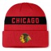 Шапка Chicago Blackhawks Fanatics Red Centennial Cuffed Knit
