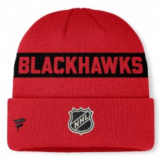 Шапка Chicago Blackhawks Fanatics Red Centennial Cuffed Knit Шапка Chicago Blackhawks Fanatics Red Centennial Cuffed Knit