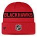 Шапка Chicago Blackhawks Fanatics Red Centennial Cuffed Knit