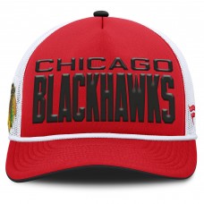 Бейсболка Chicago Blackhawks Fanatics Red/White Centennial Foam Front Бейсболка Chicago Blackhawks Fanatics Red/White Centennial Foam Front