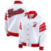Женская свитшот New Jersey Devils WEAR by Erin Andrews White/Red Full-Snap Fleece Jacket Женская свитшот New Jersey Devils WEAR by Erin Andrews White/Red Full-Snap Fleece Jacket