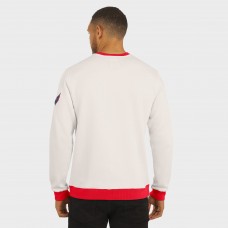 Washington Capitals Darius Rucker Collection by Fanatics Cream Colorblock Pullover Sweatshirt