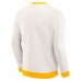 Nashville Predators Darius Rucker Collection by Fanatics Cream Colorblock Pullover Sweatshirt