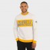 Nashville Predators Darius Rucker Collection by Fanatics Cream Colorblock Pullover Sweatshirt