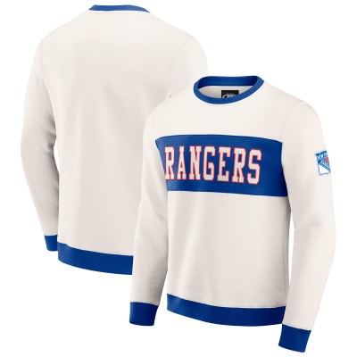 Кофта New York Rangers Darius Rucker Collection by Fanatics Cream Colorblock