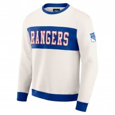 Кофта New York Rangers Darius Rucker Collection by Fanatics Cream Colorblock Кофта New York Rangers Darius Rucker Collection by Fanatics Cream Colorblock