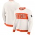 Philadelphia Flyers Darius Rucker Collection by Fanatics Cream Colorblock Pullover Sweatshirt