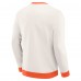 Philadelphia Flyers Darius Rucker Collection by Fanatics Cream Colorblock Pullover Sweatshirt