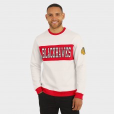 Кофта Chicago Blackhawks Darius Rucker Collection by Fanatics Cream Colorblock Кофта Chicago Blackhawks Darius Rucker Collection by Fanatics Cream Colorblock