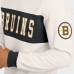 Boston Bruins Darius Rucker Collection by Fanatics Cream Colorblock Pullover Sweatshirt