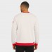 Detroit Red Wings Darius Rucker Collection by Fanatics Cream Colorblock Pullover Sweatshirt