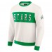 Dallas Stars Darius Rucker Collection by Fanatics Cream Colorblock Pullover Sweatshirt