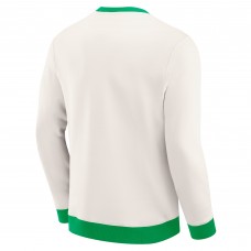 Dallas Stars Darius Rucker Collection by Fanatics Cream Colorblock Pullover Sweatshirt
