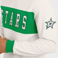 Dallas Stars Darius Rucker Collection by Fanatics Cream Colorblock Pullover Sweatshirt