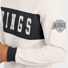 Свитшот Los Angeles Kings Darius Rucker Collection by Fanatics Cream Colorblock Pullover
