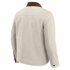 Carolina Hurricanes Darius Rucker Collection by Fanatics Tan Midweight Canvas Full-Button Jacket