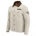 Nashville Predators Darius Rucker Collection by Fanatics Tan Midweight Canvas Full-Button Jacket
