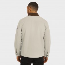Nashville Predators Darius Rucker Collection by Fanatics Tan Midweight Canvas Full-Button Jacket