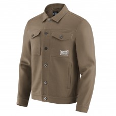 Nashville Predators Darius Rucker Collection by Fanatics Tan Trucker Full-Button Jacket