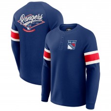 New York Rangers Darius Rucker Collection by Fanatics Navy Waffle-Knit Raglan Long Sleeve Henley T-Shirt New York Rangers Darius Rucker Collection by Fanatics Navy Waffle-Knit Raglan Long Sleeve Henley T-Shirt