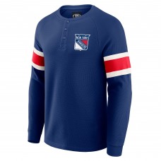 New York Rangers Darius Rucker Collection by Fanatics Navy Waffle-Knit Raglan Long Sleeve Henley T-Shirt New York Rangers Darius Rucker Collection by Fanatics Navy Waffle-Knit Raglan Long Sleeve Henley T-Shirt