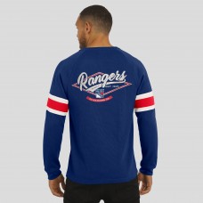 New York Rangers Darius Rucker Collection by Fanatics Navy Waffle-Knit Raglan Long Sleeve Henley T-Shirt New York Rangers Darius Rucker Collection by Fanatics Navy Waffle-Knit Raglan Long Sleeve Henley T-Shirt