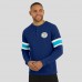 Футболка Pittsburgh Penguins Darius Rucker Collection by Fanatics Navy Waffle-Knit Raglan Long Sleeve Henley