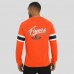 Футболка с длинным рукавом Philadelphia Flyers Darius Rucker Collection by Fanatics Orange Waffle-Knit Raglan Henley