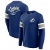 Футболка Tampa Bay Lightning Darius Rucker Collection by Fanatics Navy Waffle-Knit Raglan Long Sleeve Henley