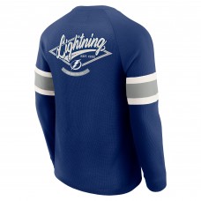 Футболка Tampa Bay Lightning Darius Rucker Collection by Fanatics Navy Waffle-Knit Raglan Long Sleeve Henley Футболка Tampa Bay Lightning Darius Rucker Collection by Fanatics Navy Waffle-Knit Raglan Long Sleeve Henley