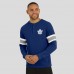 Футболка Toronto Maple Leafs Darius Rucker Collection by Fanatics Navy Waffle-Knit Raglan Long Sleeve Henley