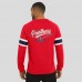 Футболка с длинным рукавом Florida Panthers Darius Rucker Collection by Fanatics Red Waffle-Knit Raglan Henley