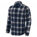 Washington Capitals Darius Rucker Collection by Fanatics Navy Flannel Plaid Full-Snap Shirt