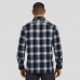 Washington Capitals Darius Rucker Collection by Fanatics Navy Flannel Plaid Full-Snap Shirt