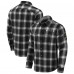 Рубашка Minnesota Wild Darius Rucker Collection by Fanatics Black Team Flannel Plaid