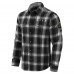Рубашка Minnesota Wild Darius Rucker Collection by Fanatics Black Team Flannel Plaid