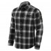 Рубашка на кнопках Philadelphia Flyers Darius Rucker Collection by Fanatics Black Flannel Plaid