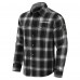Рубашка Vegas Golden Knights Darius Rucker Collection by Fanatics Black Flannel Plaid