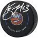 Mathew Barzal New York Islanders Autographed Fanatics Authentic Official Game Puck