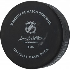 Mathew Barzal New York Islanders Autographed Fanatics Authentic Official Game Puck