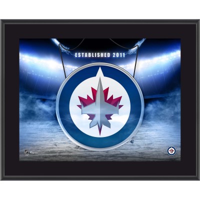 Winnipeg Jets Fanatics Authentic 10.5 x 13 Horizontal Team Logo Sublimated Plaque