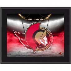 Ottawa Senators Fanatics Authentic 10.5 x 13 Horizontal Team Logo Sublimated Plaque
