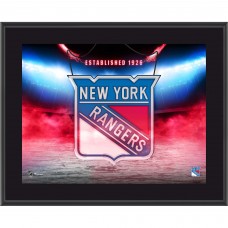 New York Rangers Fanatics Authentic 10.5 x 13 Horizontal Team Logo Sublimated Plaque New York Rangers Fanatics Authentic 10.5 x 13 Horizontal Team Logo Sublimated Plaque
