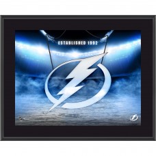 Tampa Bay Lightning Fanatics Authentic 10.5 x 13 Horizontal Team Logo Sublimated Plaque