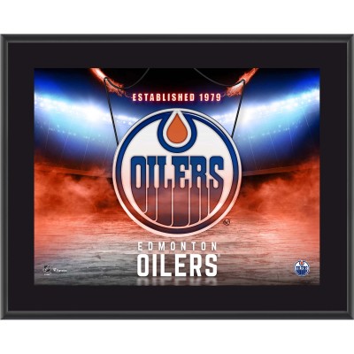 Edmonton Oilers Fanatics Authentic 10.5 x 13 Horizontal Team Logo Sublimated Plaque