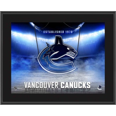Vancouver Canucks Fanatics Authentic 10.5 x 13 Horizontal Team Logo Sublimated Plaque
