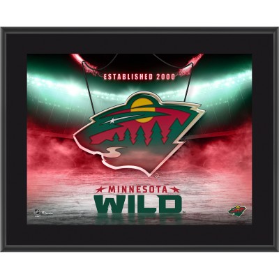 Minnesota Wild Fanatics Authentic 10.5 x 13 Horizontal Team Logo Sublimated Plaque